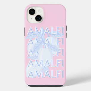 アマルフィ海岸 イタリア トラベルアート おしゃれ iPhone 14 PLUSケース