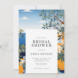 アマルフィ海岸 イタリア ブライダルシャワー 招待状