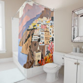アマルフィ海岸 シャワーカーテン (インサイチュ)