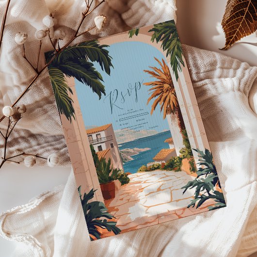 アマルフィ海岸 |タイ地中海のル結婚ズ 出欠カード