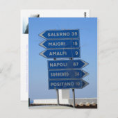 アマルフィ海岸 ポストカード (正面/裏面)