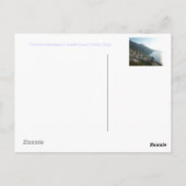 アマルフィ海岸 ポストカード (裏面)