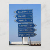 アマルフィ海岸 ポストカード (正面)