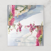 アマルフィ海岸 メディテラニアン イタリアン ブライダル シャワー プレイスカード (外部開封)