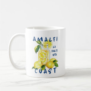 アマルフィ海岸 ラ・ドルチェ・ヴィータ イタリアのレモンチェッロ コーヒーマグカップ
