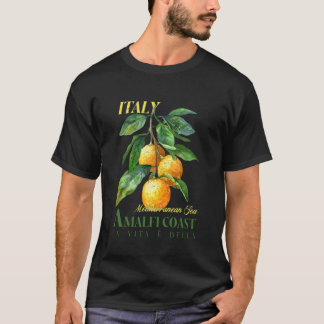 アマルフィ海岸 地中海 休暇 イタリアン レ Tシャツ