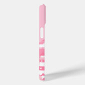 アマルフィ海岸、旅行アート、ピンク Case-Mate iPhoneケース (裏面 / 右)