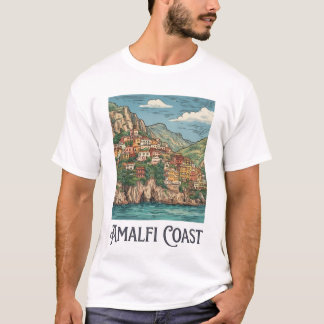 アマルフィ海岸Tシャツ Tシャツ