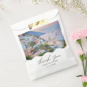 アマルフィ結婚コーストポジタパーソナライズされたノ フェイバーバッグ (封をした状態)