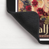 アマルフィ、イタリアのヴィンテージ旅行ポスター マウスパッド (コーナー)