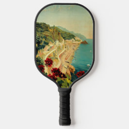アマルフィ イタリアン コースト ヴィンテージ トラベル ポスター イタリア ピックルボールラケット