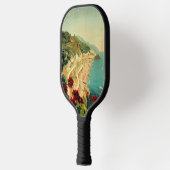 アマルフィ イタリアン コースト ヴィンテージ トラベル ポスター イタリア ピックルボールラケット (左)