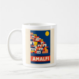 アマルフィ イタリア ヴィンテージ トラベル コーヒーマグ レトロ コースト コーヒーマグカップ