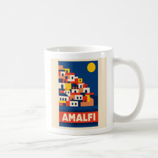 アマルフィ イタリア ヴィンテージ トラベル コーヒーマグ レトロ コースト コーヒーマグカップ