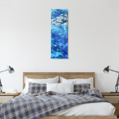 アマルフィ・ブルース キャンバスプリント (インサイチュ (寝室))