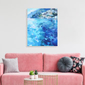 アマルフィ・ブルース キャンバスプリント (インサイチュ (リビング))