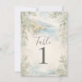 アマルフィ・リヴェリエ メディテラニアン・コースト テーブルナンバー (裏面)