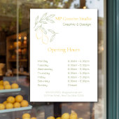 アマルフィ レモン シック ウィンドウサイン