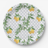 アマルフィ レモン ペーパー プレート (正面)