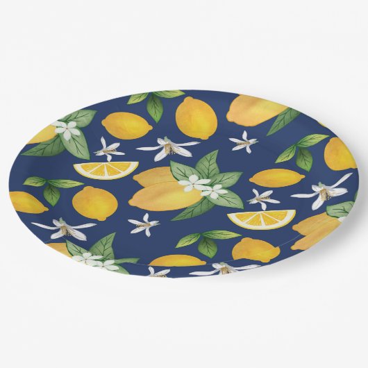 アマルフィ レモン 紙皿 (アングル)
