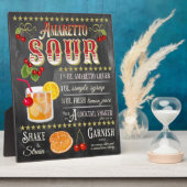 アマレットサワーシャルボードレシピ フォトプラーク (側面)