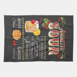 アマレットサワーレシピ キッチンタオル