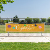 アマンダおめでとうございます卒業式 横断幕 (インサイチュ)