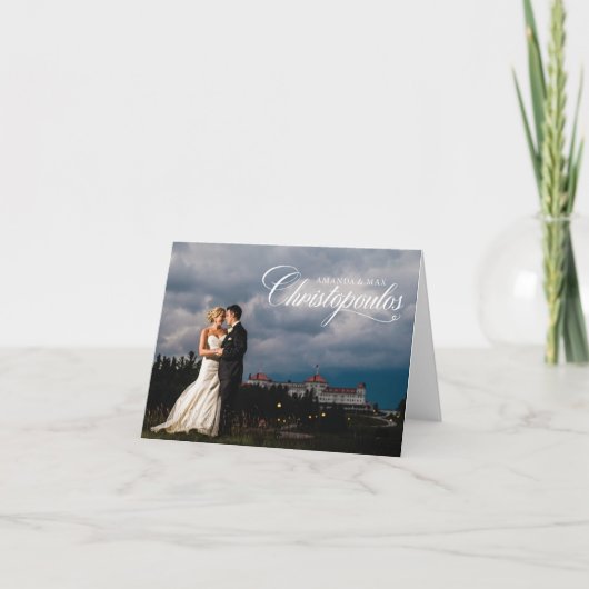 アマンダおよび最高のサンキューカード サンキューカード (正面)