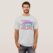 アマンダのキッチン 愛を込めて食材を刻む Tシャツ (正面フル)