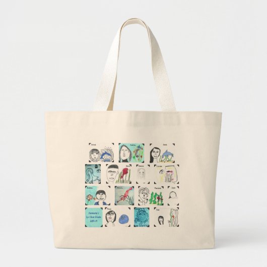 アマンダのバッグ ラージトートバッグ (正面)