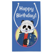 アマンダのパンダ スモールペーパーバッグ (裏面)