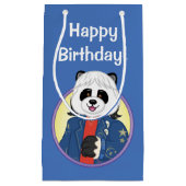 アマンダのパンダ スモールペーパーバッグ (正面)