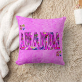 アマンダの名前ロゴ、 クッション (ブランケット)