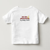 アマンダの顧客用帰郷のワイシャツ トドラーTシャツ (裏面)