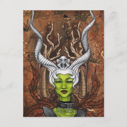 アマンダリン ポストカード (正面)