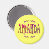 アマンダ磁石 マグネット (正面/裏面)