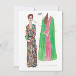 アマンダ紙人形 カード