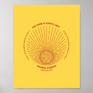 アマンダ・ゴルマン就任詩202 ポスター