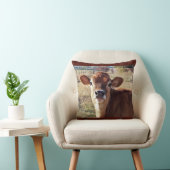 アマンダ: ジャージーの子牛の枕 クッション (椅子)