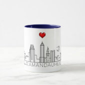 アマンダUhlのマグ マグカップ (中央)