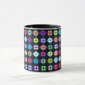 アマン派のキルトの大きいマグ マグカップ (中央)