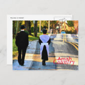 アマン派の国の郵便はがき ポストカード (正面/裏面)