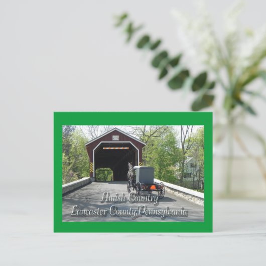 アマン派の国の_の郵便はがき ポストカード (スタンド正面)