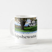 アマン派の家Shipshewanaインディアナ コーヒーマグカップ (正面左)