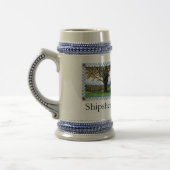 アマン派の家Shipshewanaインディアナ ビールジョッキ (左)