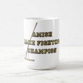 アマン派の熊手の戦いのチャンピオン コーヒーマグカップ (中央)