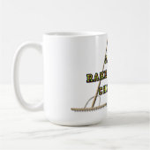 アマン派の熊手の戦いのチャンピオン コーヒーマグカップ (左)