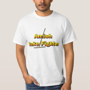 アマン派の熊手の戦闘機 Tシャツ