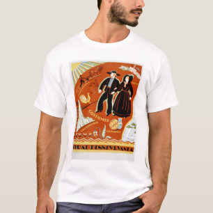 アマン派の衣裳の伝統1938 WPA Tシャツ