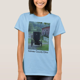 アマン派のBuggie - Holmes Coオハイオ州、Holmes郡オハイオ州 Tシャツ